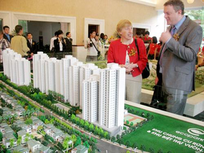 Promote foreigners' trading of real estate products on the local market