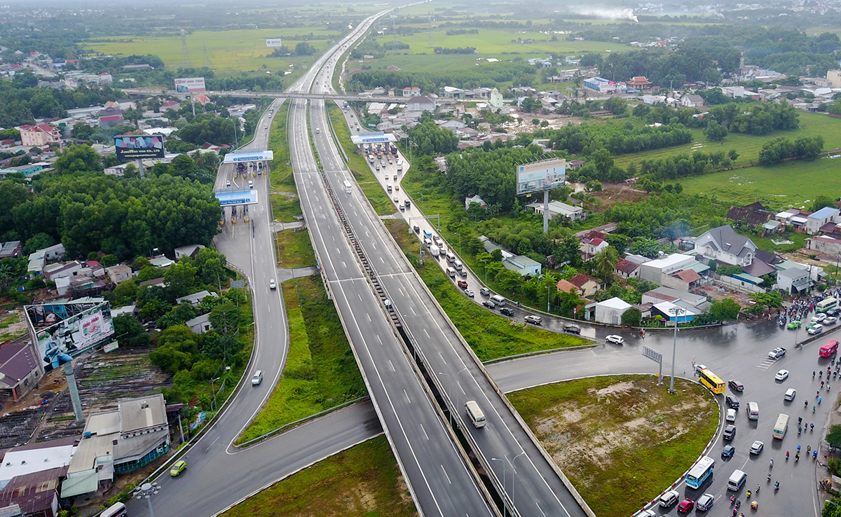 Đường nối cao tốc TP HCM - Long Thành sắp hoàn thành