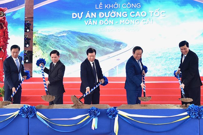 Chính thức khởi công dự án cao tốc Vân Đồn – Móng Cái dài nhất Quảng Ninh